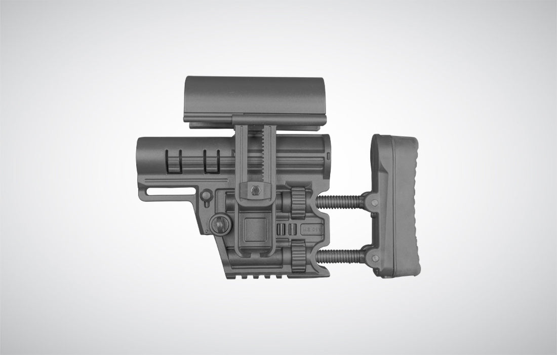 Sniper Buttstock (Mil-Spec) Black