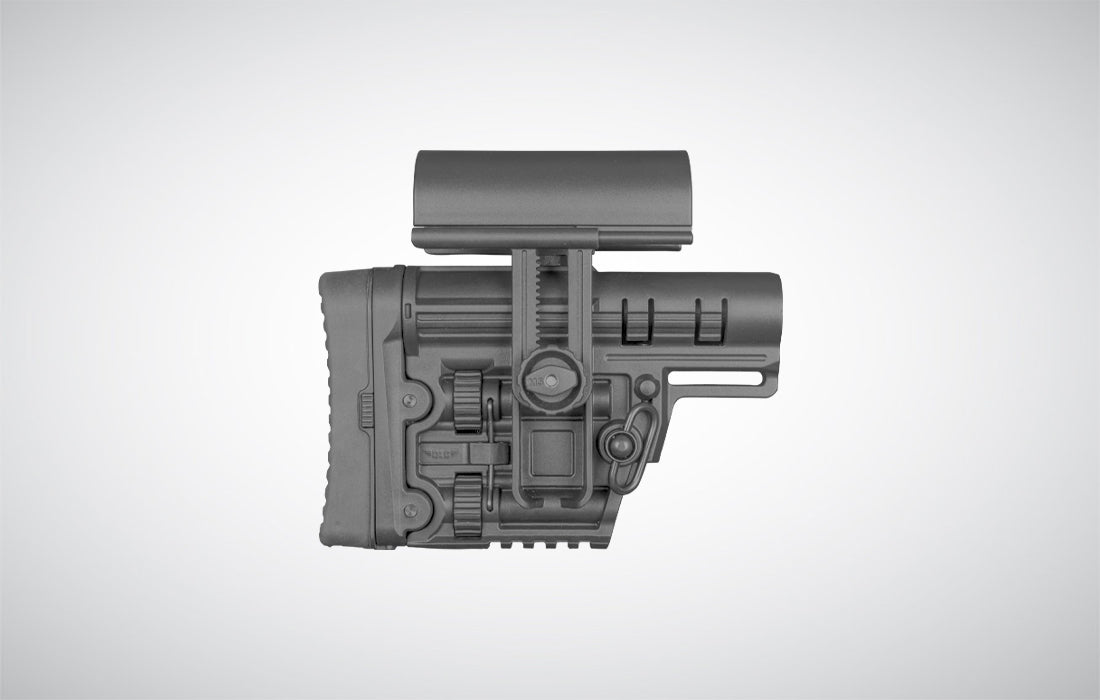 Sniper Buttstock (Mil-Spec) Black
