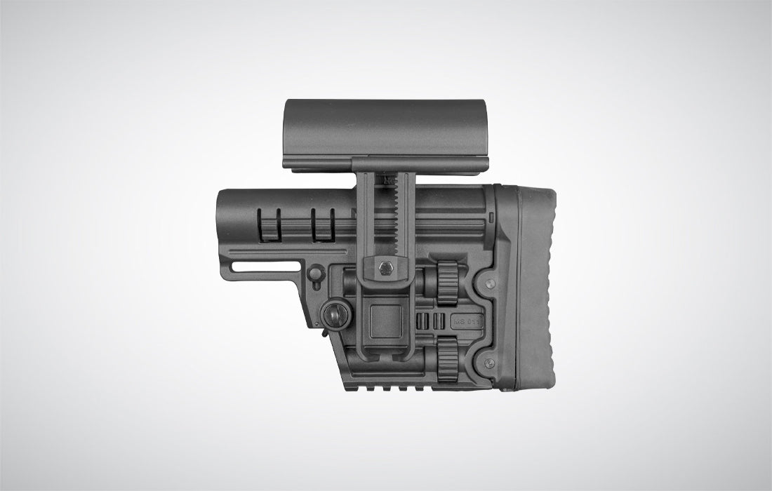 Sniper Buttstock (Mil-Spec) Black