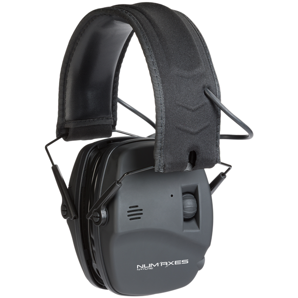 Num'Axes Electronic Hearing Protection CAS1551 - Black