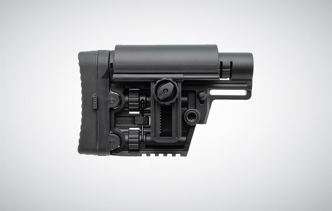Sniper Buttstock (Mil-Spec) Black