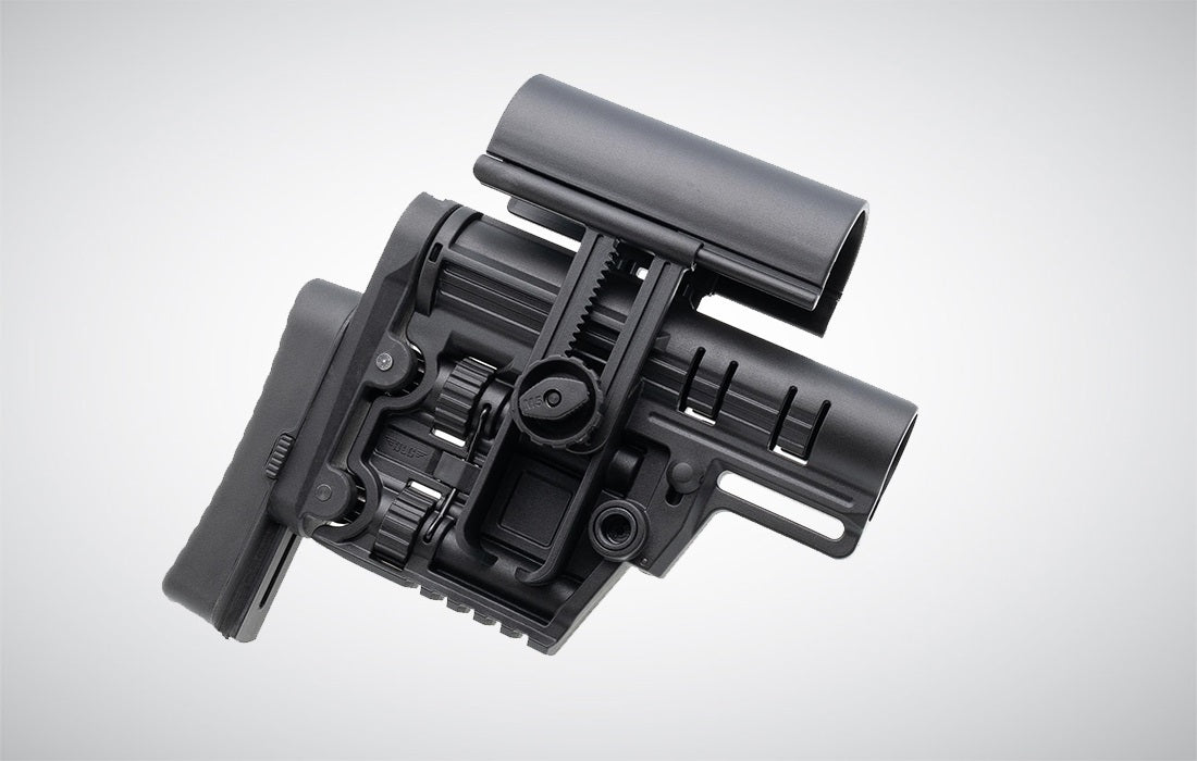 Sniper Buttstock (Mil-Spec) Black