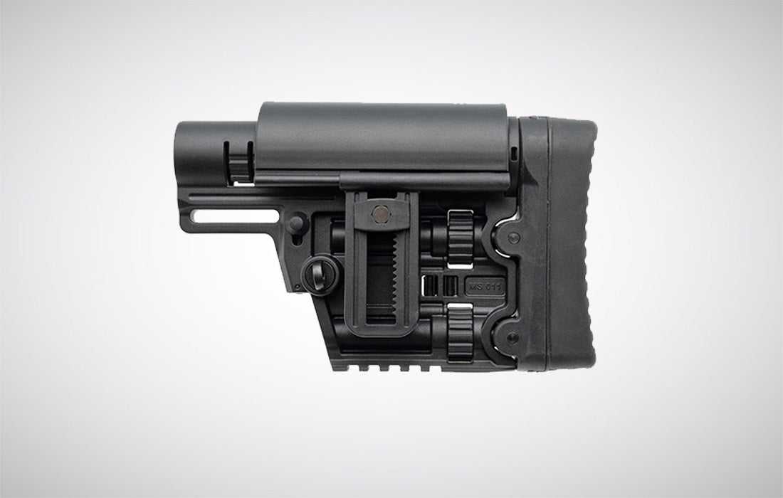 Sniper Buttstock (Mil-Spec) Black