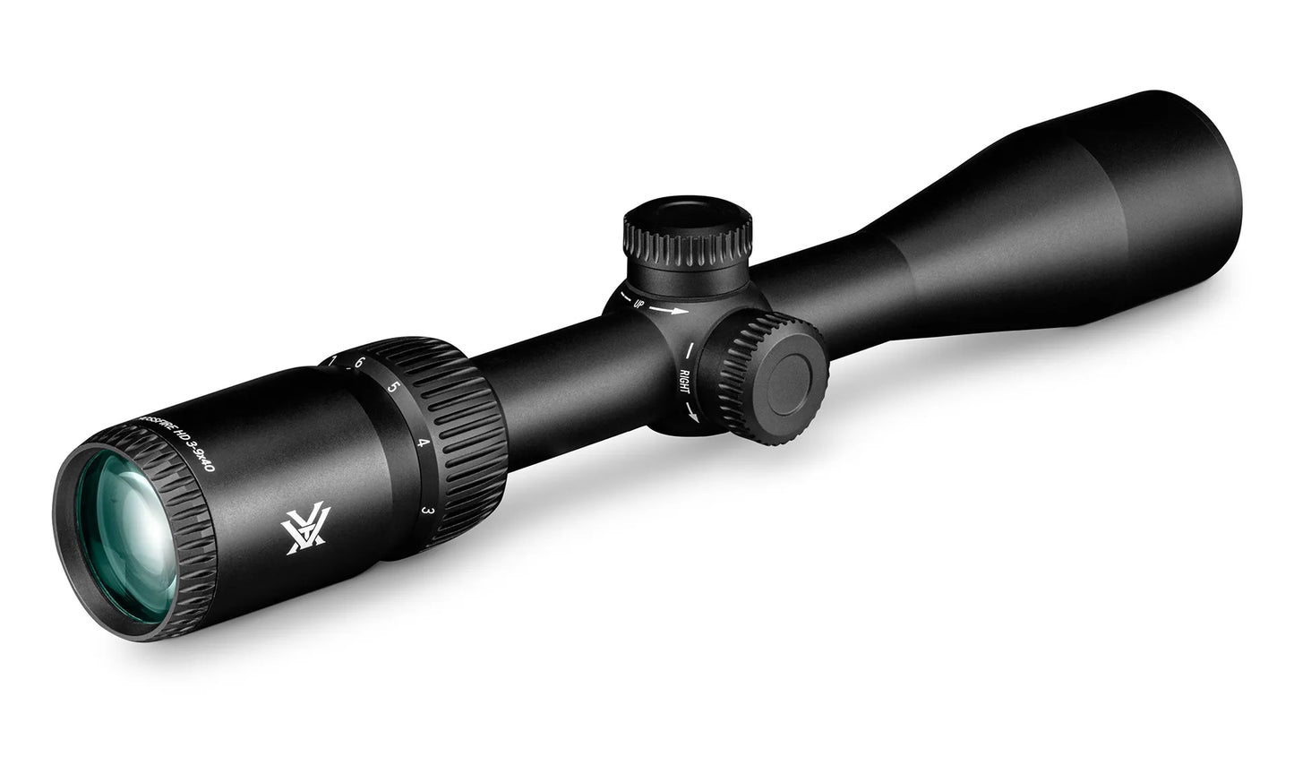 Crossfire HD 3-9x40 Illuminated Dead-Hold 2A BDC MOA Riflescope