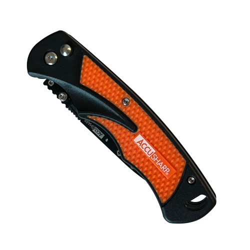 AccuSharp Replaceable Blade Razor Knife - Orange