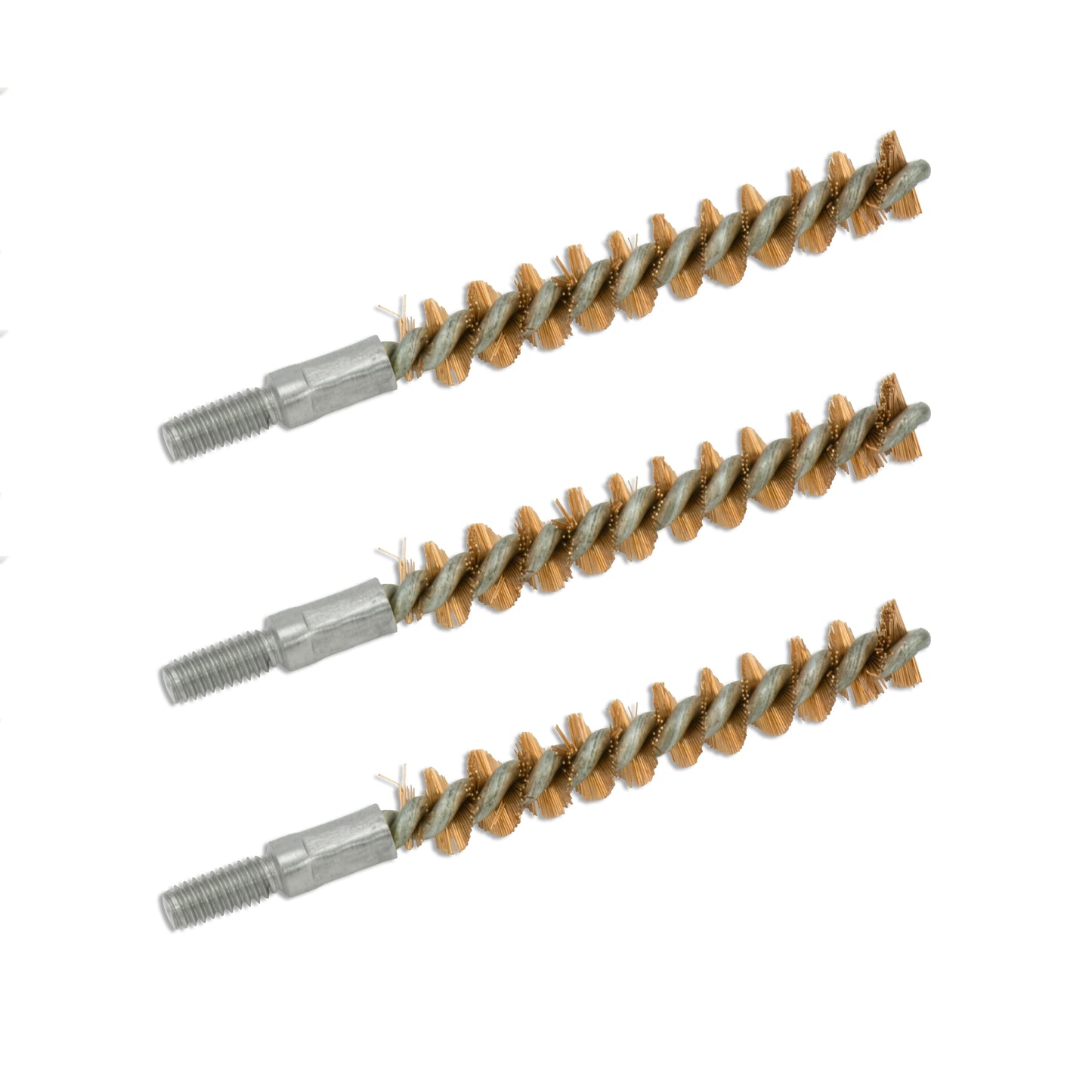 BRONZE BORE BRUSH, .20 CAL (1-1/2" Length) 3 Piece