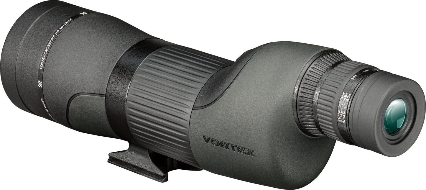 Crossfire HD 16-48x65 Straight Spotting Scope