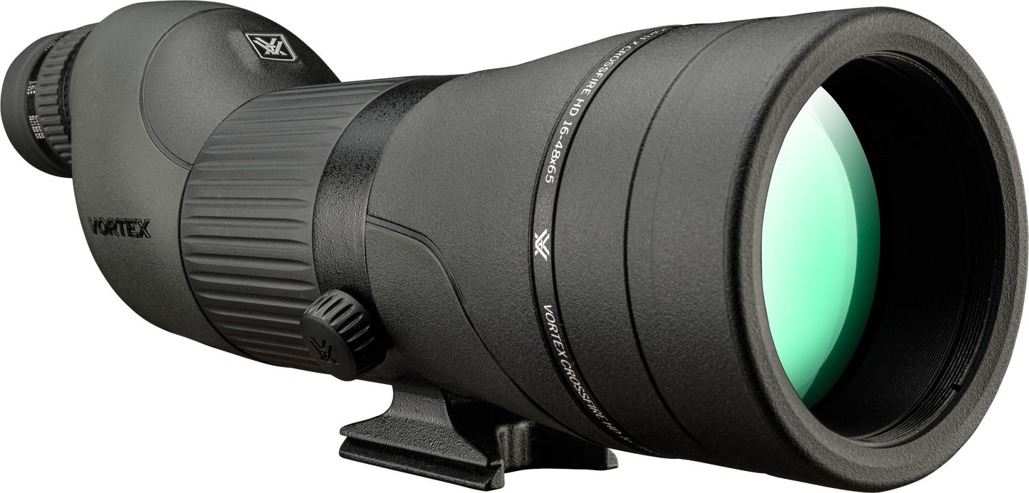 Crossfire HD 16-48x65 Straight Spotting Scope