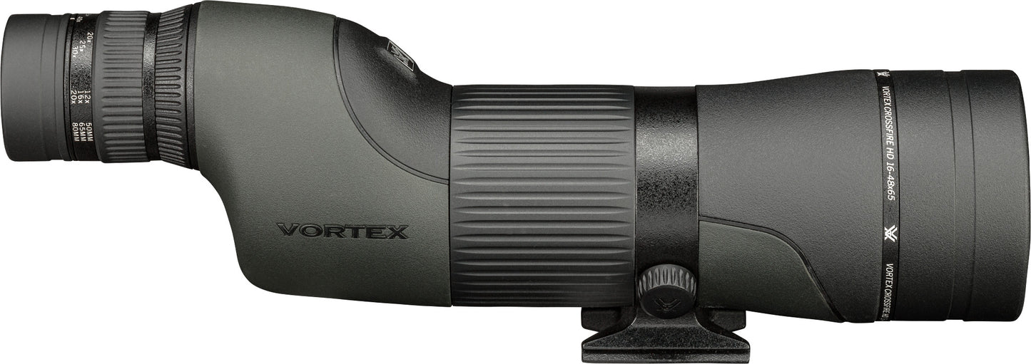 Crossfire HD 16-48x65 Straight Spotting Scope
