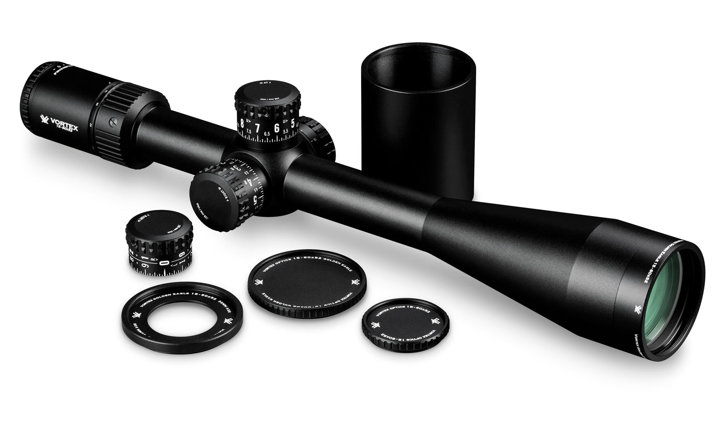 Golden Eagle HD 15-60x52 SCR-1 SFP MOA