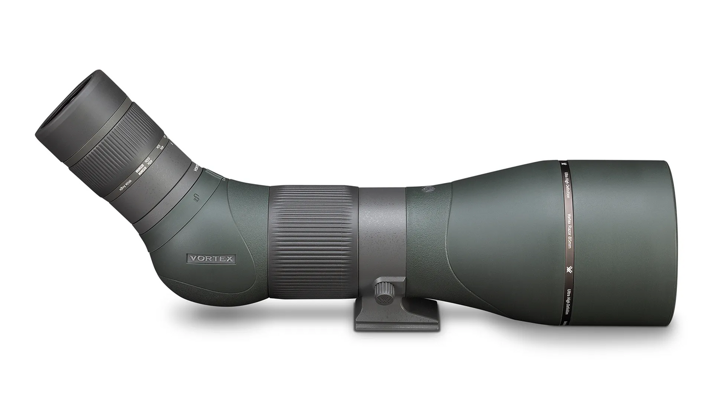 Razor HD 27-60x85wa Spotting Scope Angled