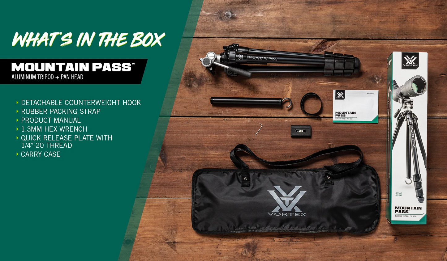 Mountain Pass Tripod Kit