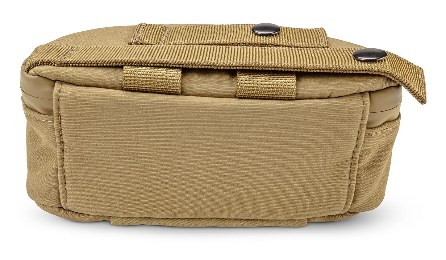 GlassPak Pro Large Zipper Pouch-Tan