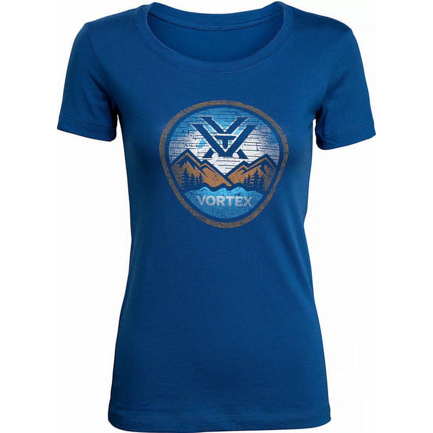 Vortex Women's Reflection Lake T-Shirt Royal - XS