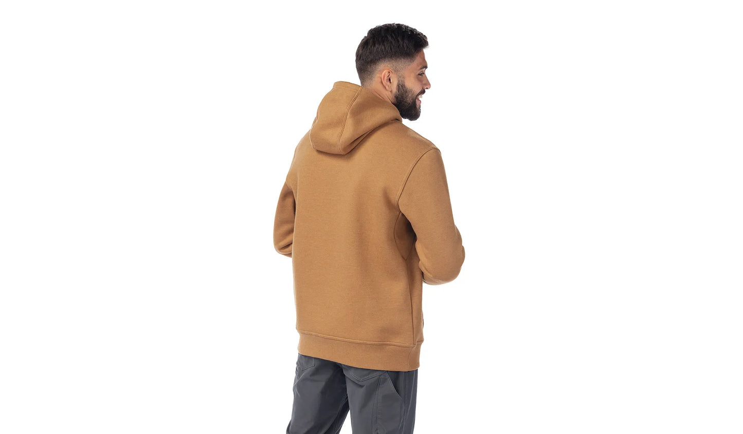 VORTEX HEAVYWEIGHT HOODIE Dull Gold Small