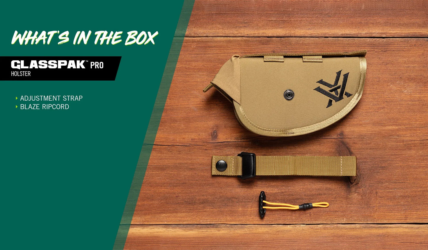 GlassPak Pro Holster-Tan