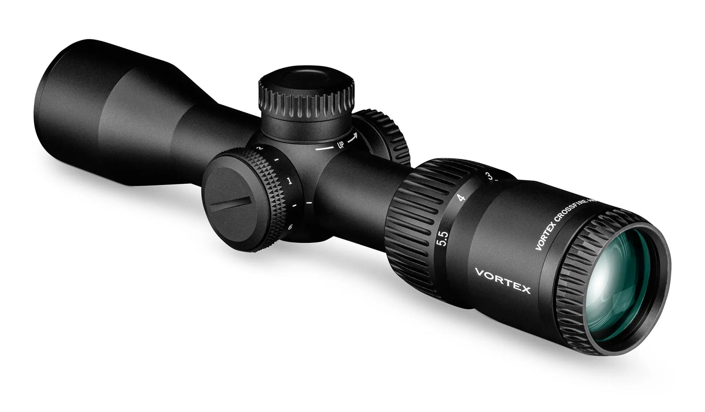 Crossfire HD 1.5-5.5x32 Illuminated Dead-Hold 2A BDC MOA Scout Riflescope