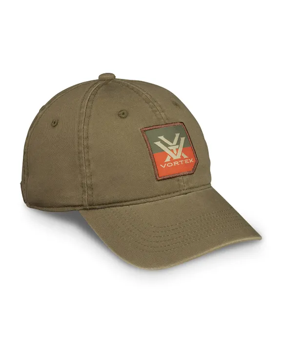 Cut Back Twill Cap - Olive Heather