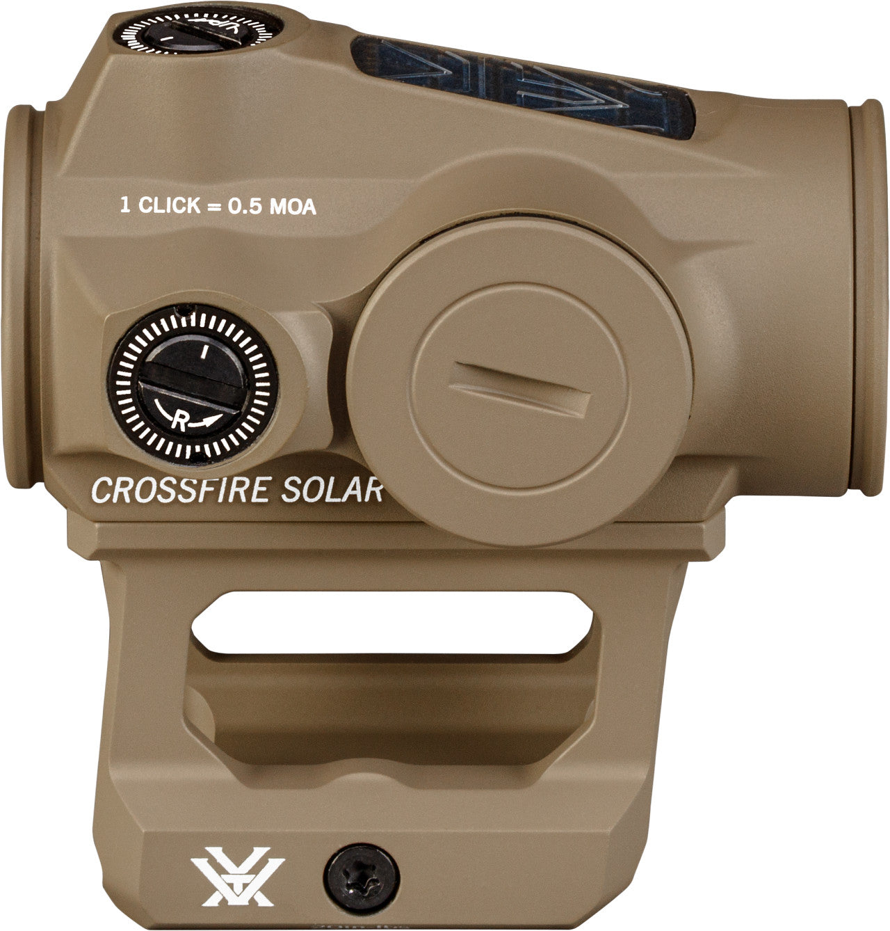 Crossfire II 2 MOA Solar Red Dot - Tan