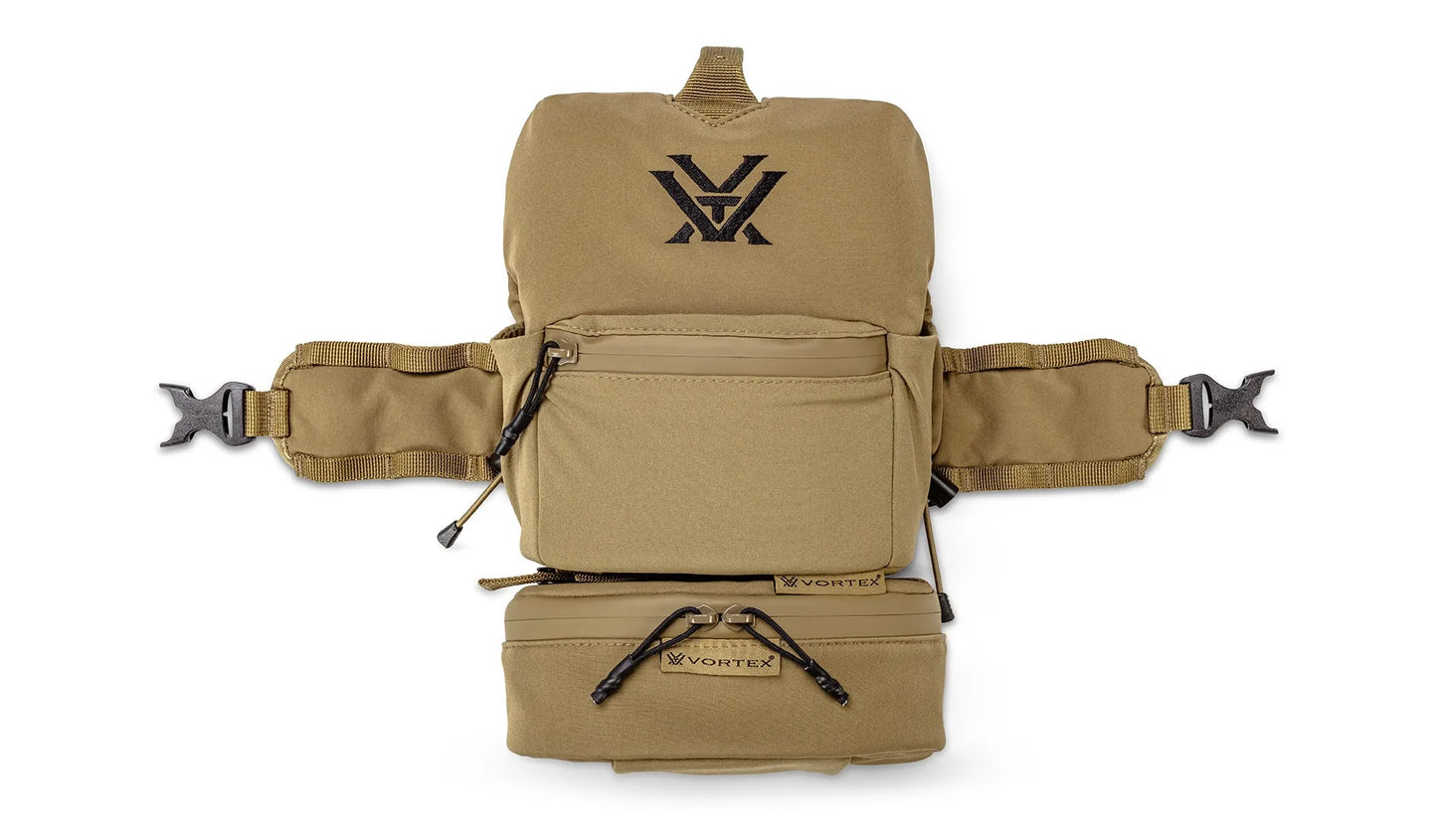 GlassPak Pro Large Zipper Pouch-Tan