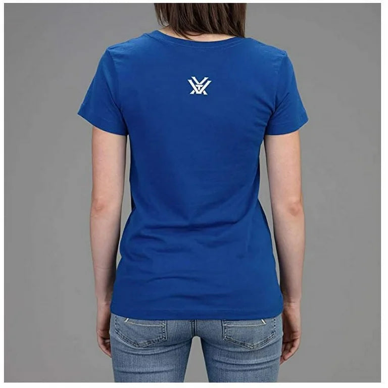 Vortex Women's Reflection Lake T-Shirt Royal - XS