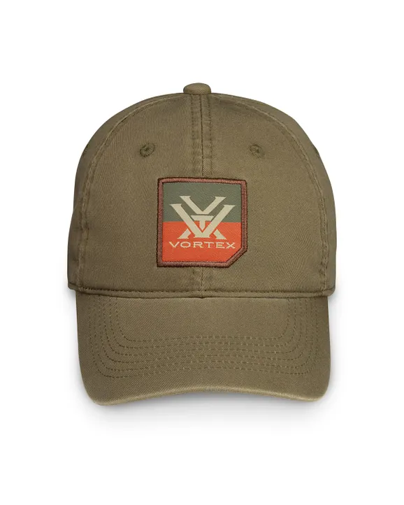 Cut Back Twill Cap - Olive Heather