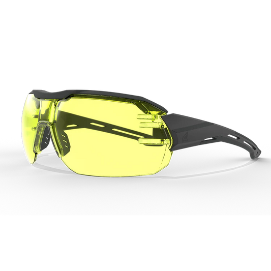 Kabru - Black Frame with Black TPR / Vapor Shield Yellow Lens