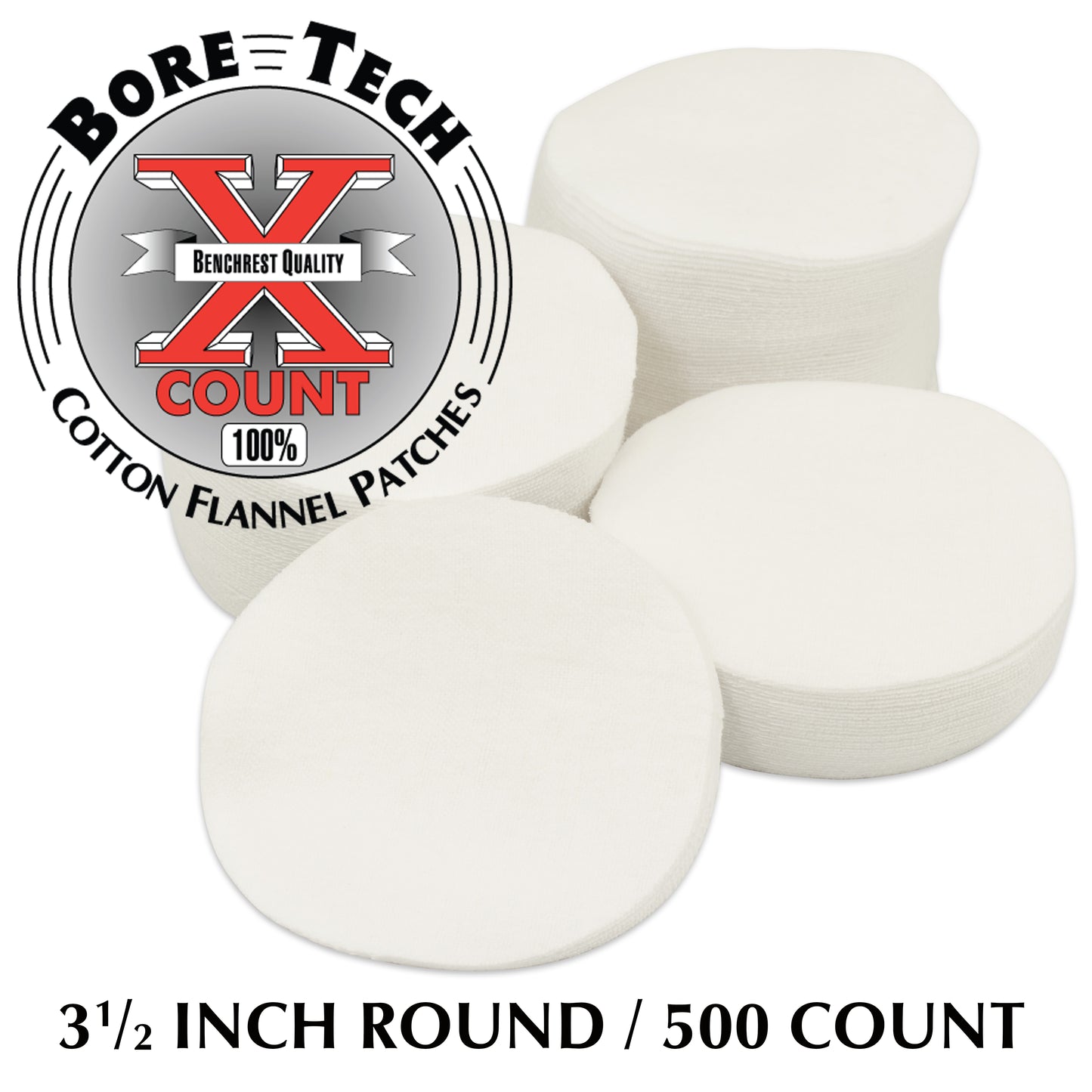 PATCH, 3 1/2", ROUND, 250/BAG