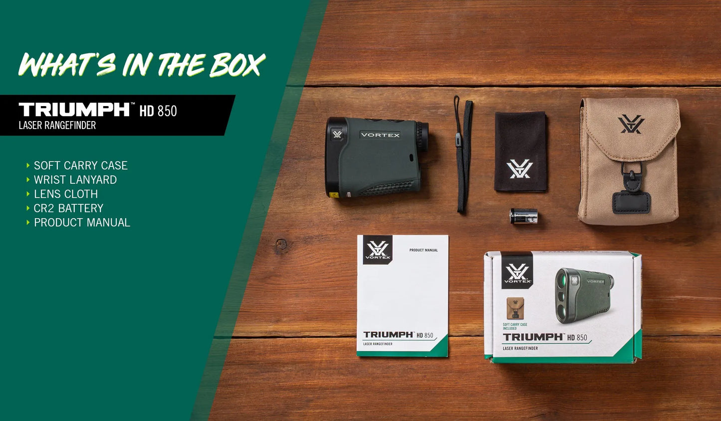 Triumph™ HD 850 Laser Rangefinder