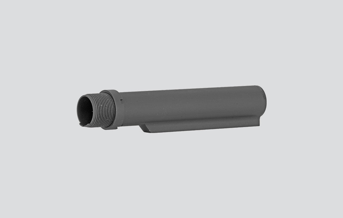 DLG AR Buffer Tube Mil-Spec (7075 Aluminium) Black