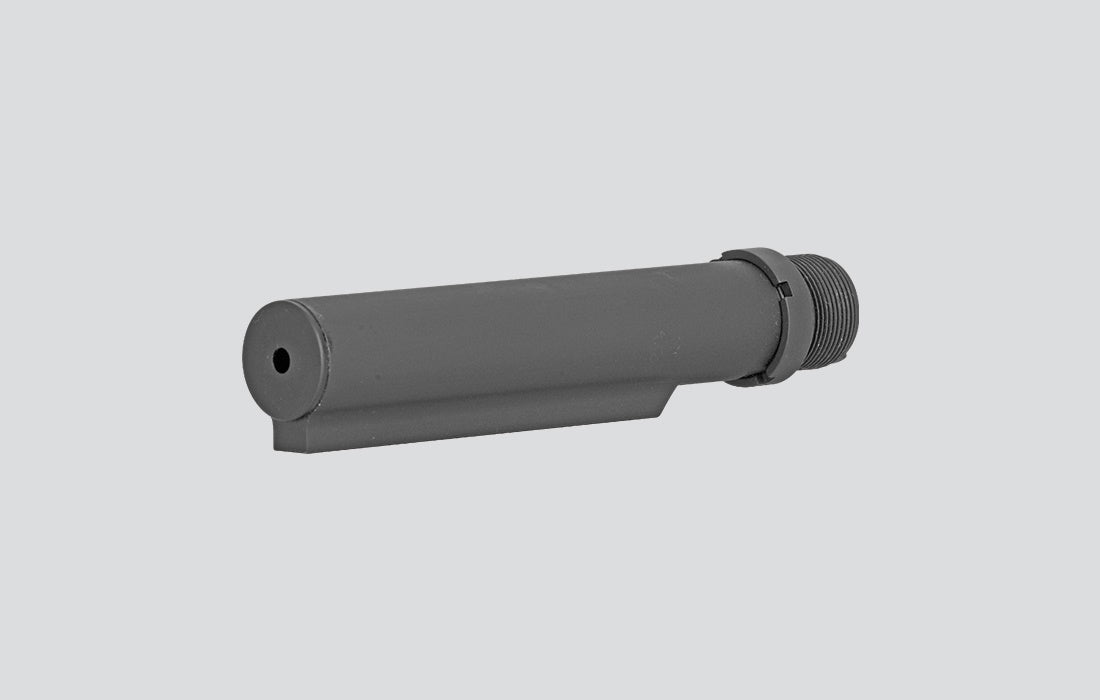 DLG AR Buffer Tube Mil-Spec (7075 Aluminium) Black