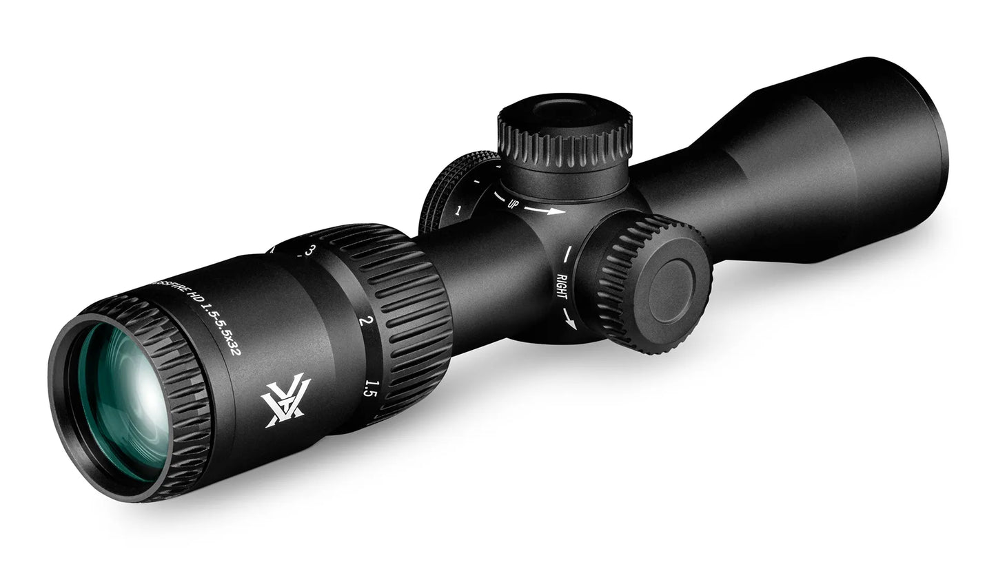 Crossfire HD 1.5-5.5x32 Illuminated Dead-Hold 2A BDC MOA Scout Riflescope