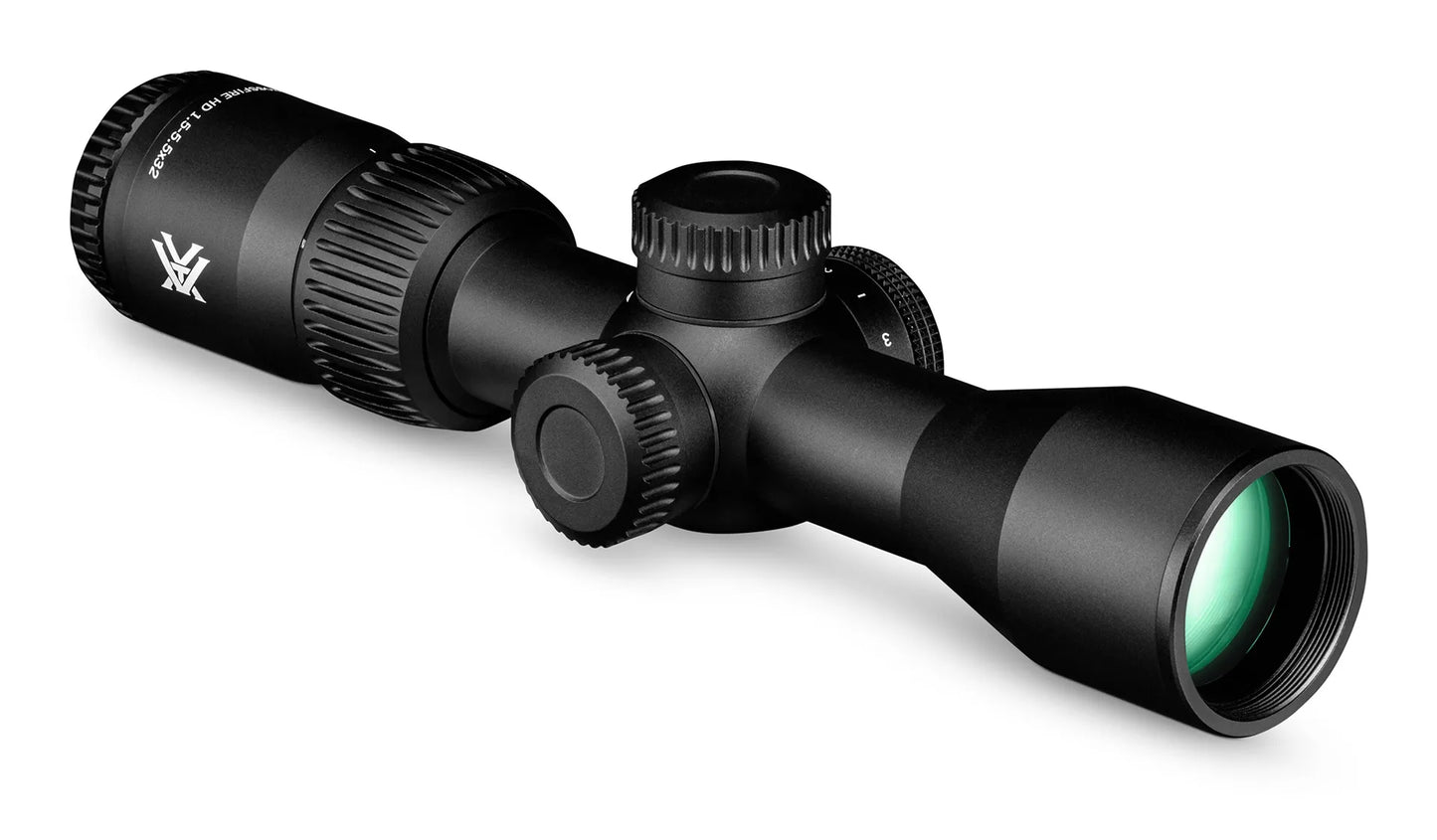 Crossfire HD 1.5-5.5x32 Illuminated Dead-Hold 2A BDC MOA Scout Riflescope