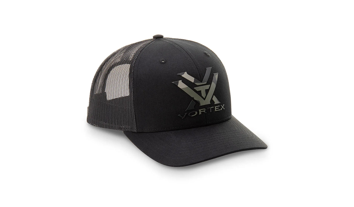 Camo Punch Cap Black