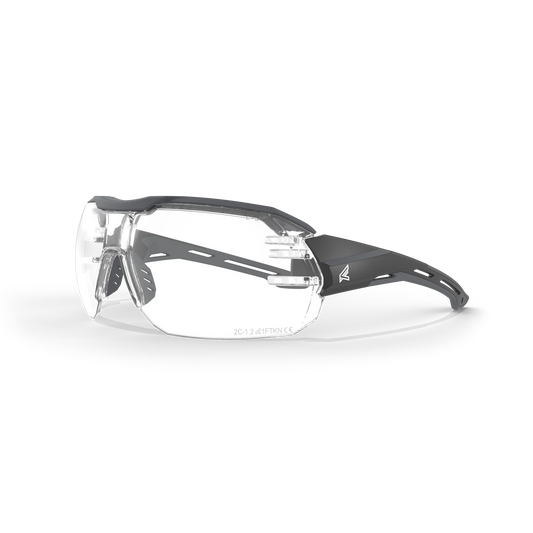 Kabru - Black Frame with Black TPR / Vapor Shield Clear Lens