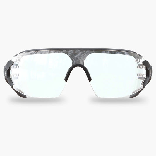 Taven - Black Frame with Gray TPR / Clear Vapor Shield Lens