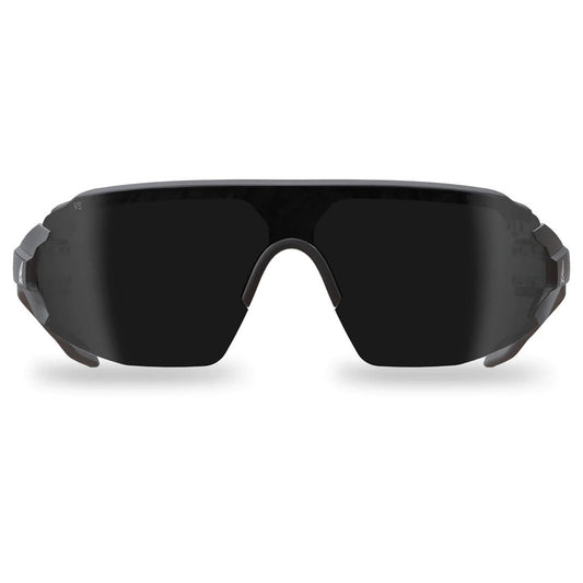 Taven - Black Frame with Gray TPR / Smoke Vapor Shield Lens