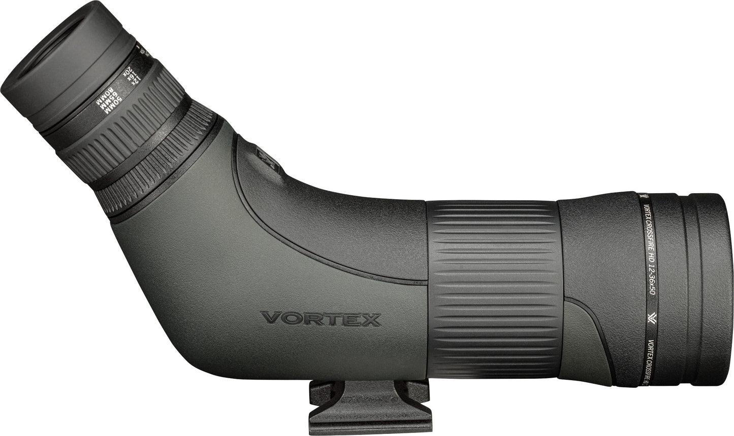 Crossfire HD 12-36x50 Angled Spotting Scope