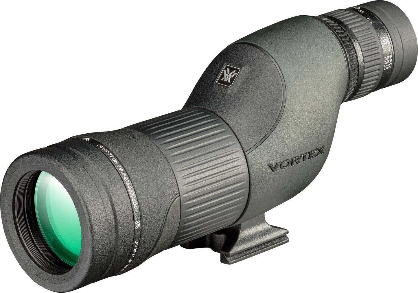 Crossfire HD 12-36x50 Straight Spotting Scope