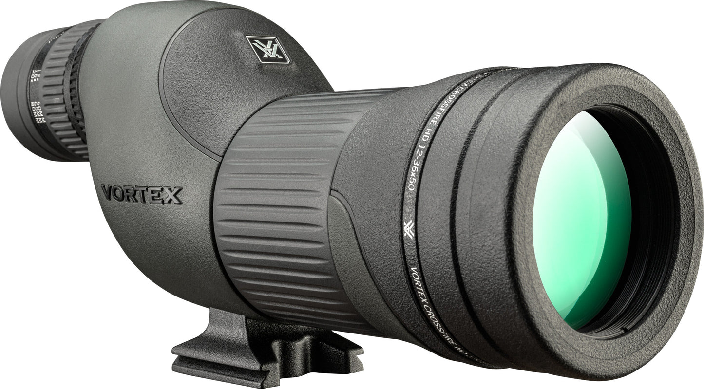 Crossfire HD 12-36x50 Straight Spotting Scope