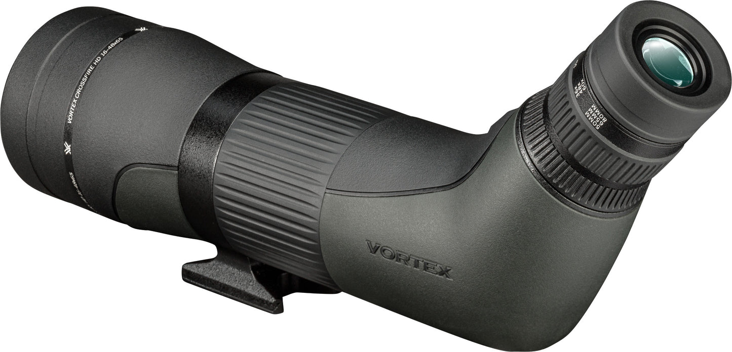 Crossfire HD 16-48x65 Angled Spotting Scope
