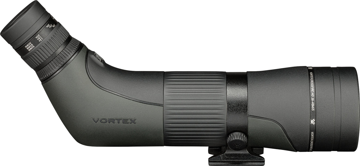 Crossfire HD 16-48x65 Angled Spotting Scope
