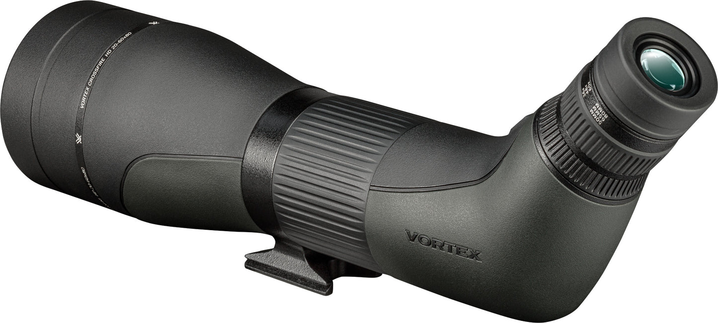 Crossfire HD 20-60x80 Angled Spotting Scope