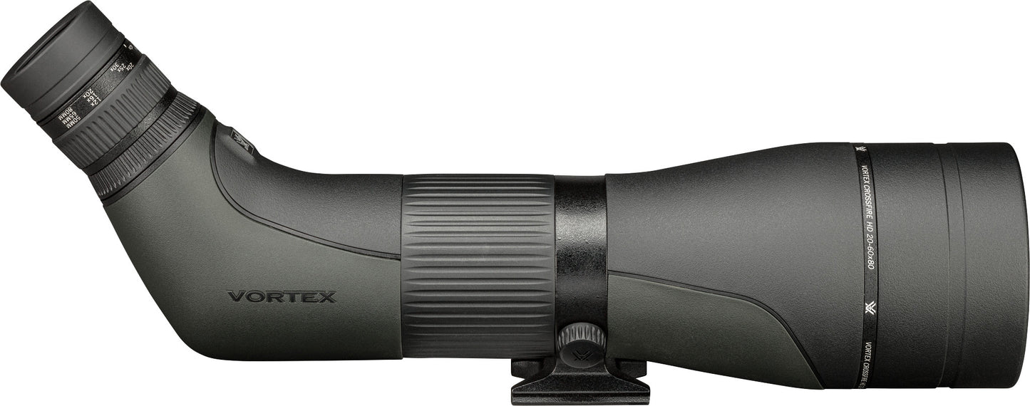 Crossfire HD 20-60x80 Angled Spotting Scope