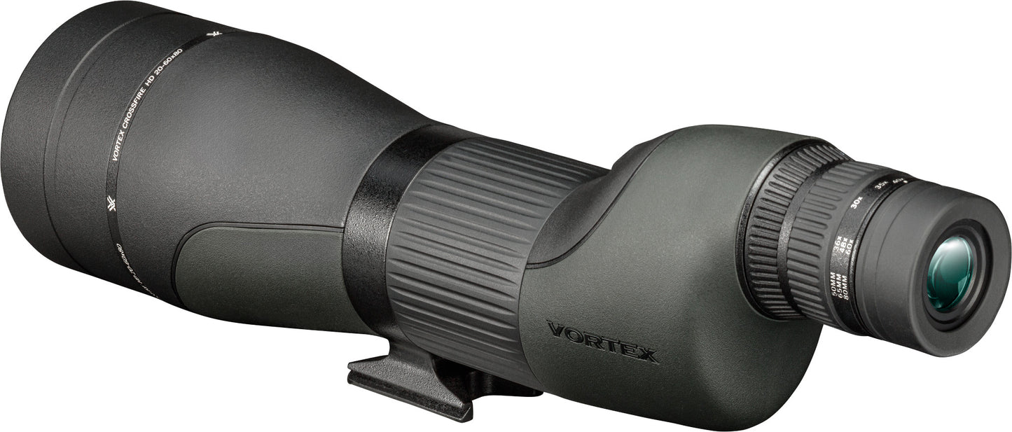 Crossfire HD 20-60x80 Straight Spotting Scope