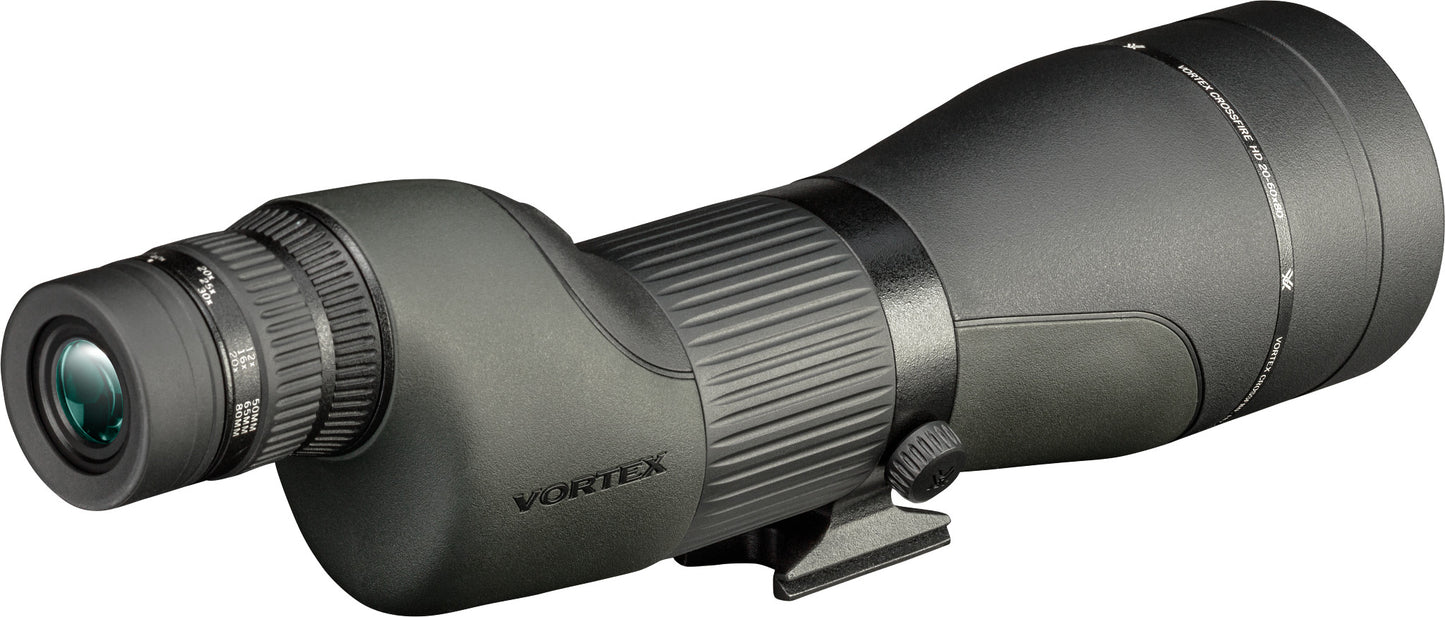 Crossfire HD 20-60x80 Straight Spotting Scope