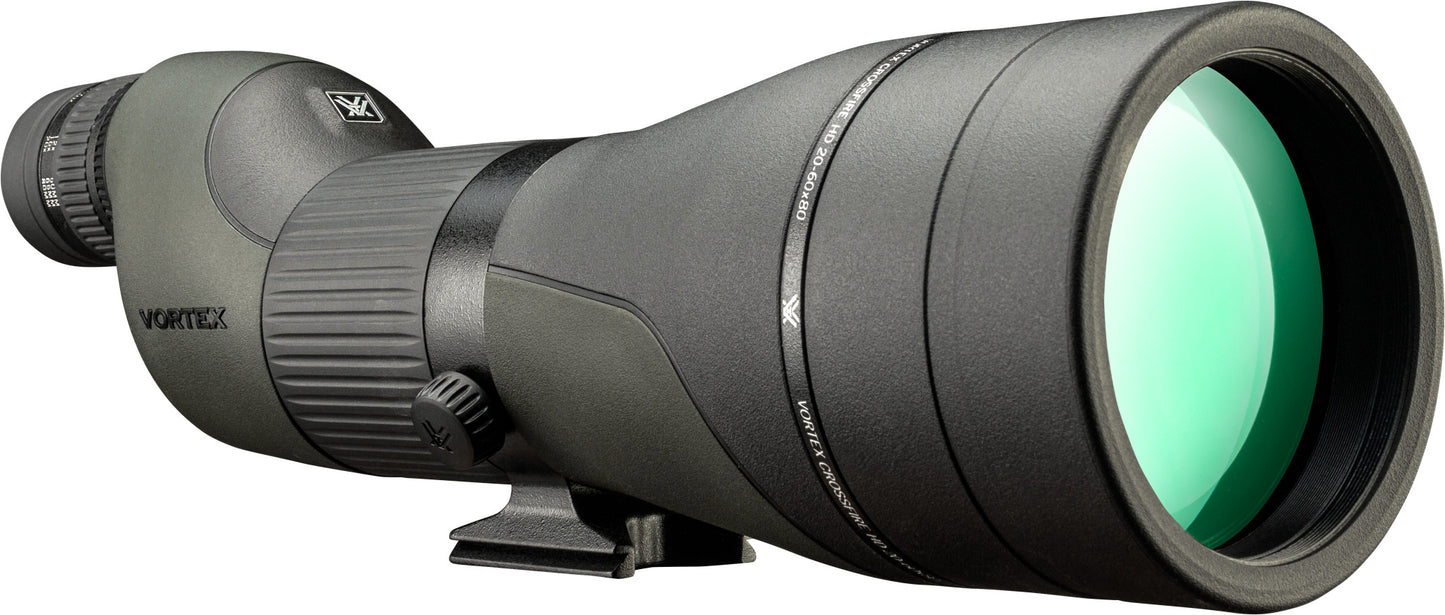 Crossfire HD 20-60x80 Straight Spotting Scope