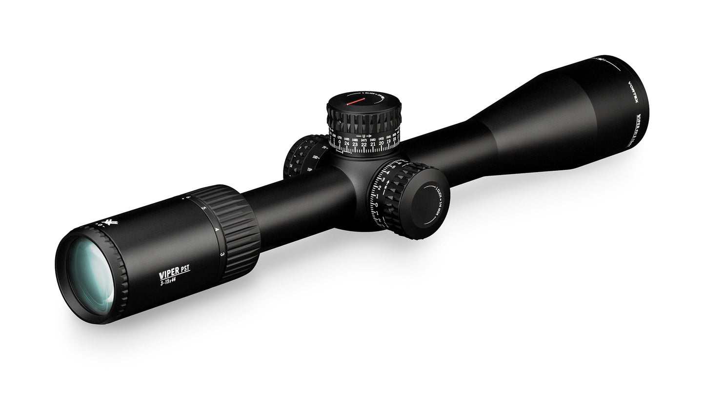 Viper PST Gen II 3-15x44 FFP EBR-7C MRAD