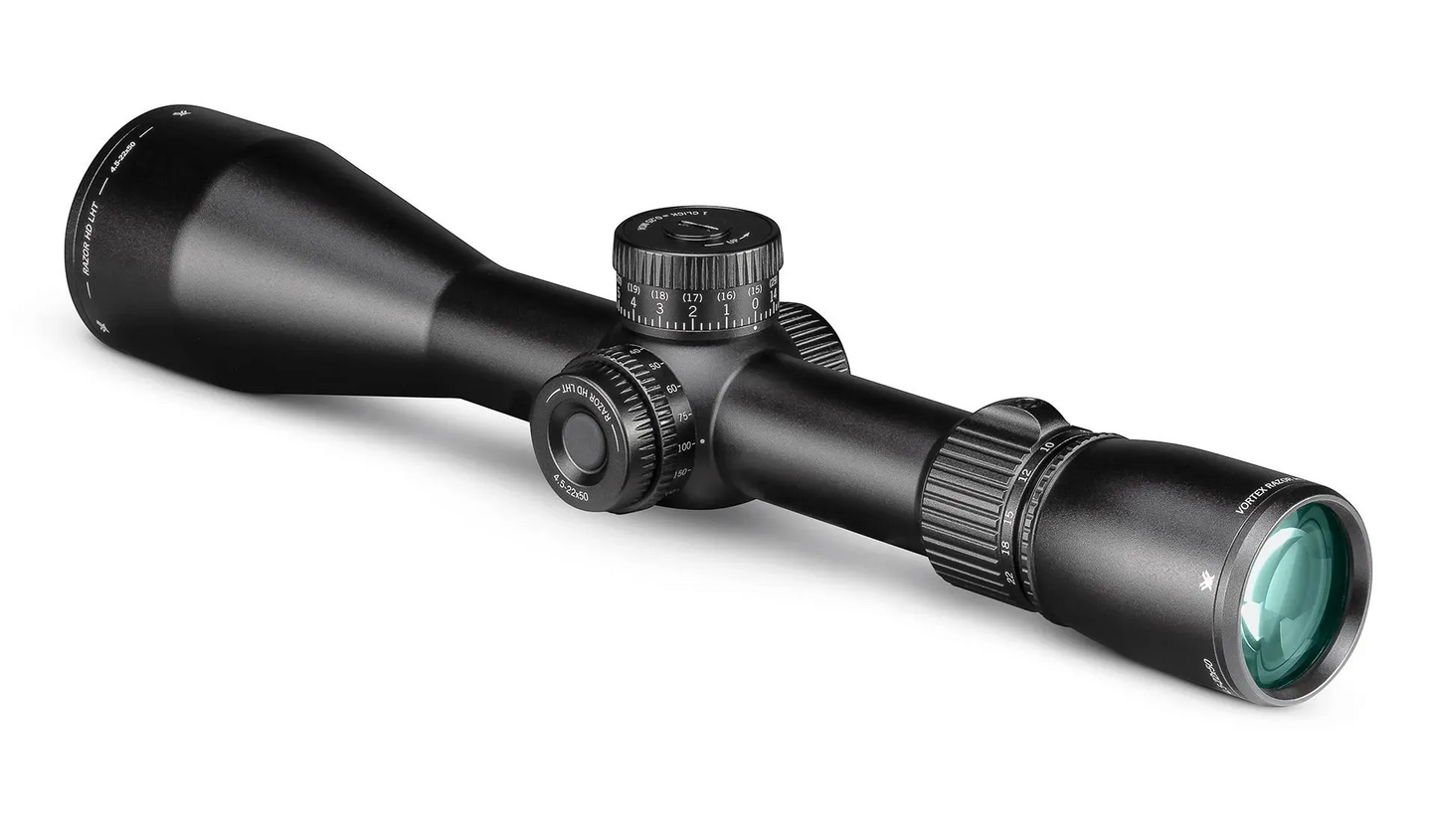 Razor HD LHT 4.5-22x50 FFP XLR-2 MRAD
