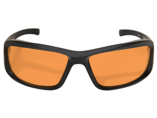 Hamel Thin Temple - Soft-Touch Matte Black Frame / Tiger's Eye Vapor Shield Lenses